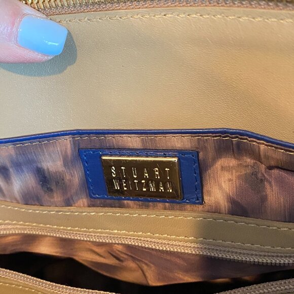 Stuart Weitzman Python Iridescent Handbag - Picture 10 of 14